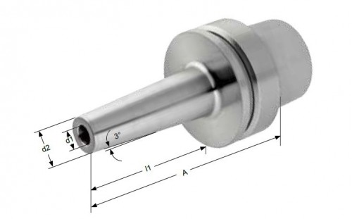 TEPELNÉ UPÍNAČE 3° HSK-E DIN69893  - ÚZKÉ PROVEDENÍ