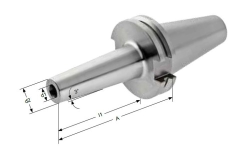 TEPELNÉ UPÍNAČE 3° SK DIN69871 - ÚZKÉ PROVEDENÍ