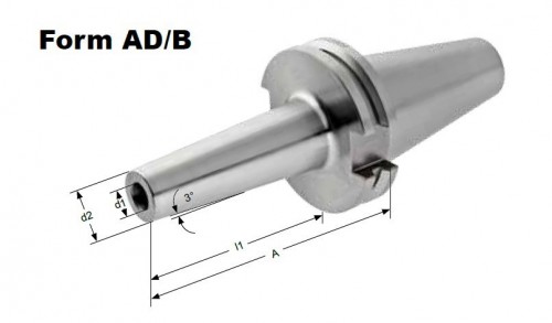 TEPELNÉ UPÍNAČE 3° SK DIN69871 AD/B- ÚZKÉ PROVEDENÍ