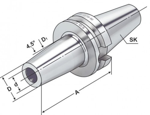 TEPELNÉ UPÍNAČE 4,5° BT JIS B 6339 (MAS403BT)