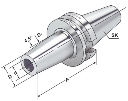 TEPELNÉ UPÍNAČE 4,5° BT JIS B 6339 (MAS403BT)