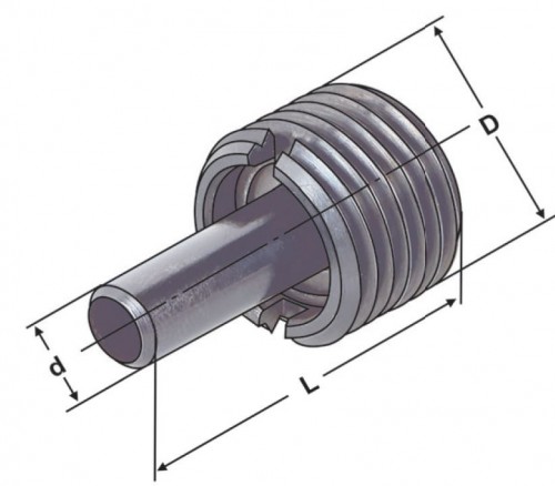 TRUBIČKY PRO VNITŘNÍ CHLAZENÍ PRO UPÍNAČE S POLYGONÁLNÍ STOPKOU dle normy ISO 26623