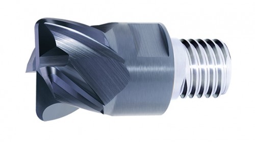 Tvrdokovové rádiusové (toroidní) frézy se závitovým adaptérem do 55 HRc Tvrdokovové rádiusové (toroidní) frézy se závitovým adaptérem do 55 HRc