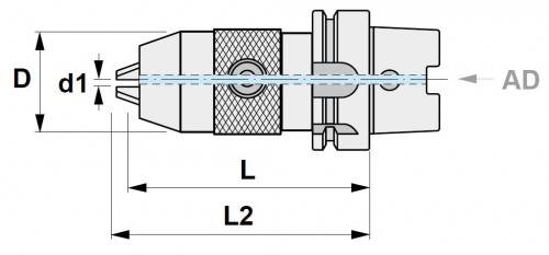 UNIVERZÁLNÍ PRECIZNÍ CNC VRTAČKOVÉ SKLÍČIDLO PRAVÉ-LEVÉ OTÁČKY