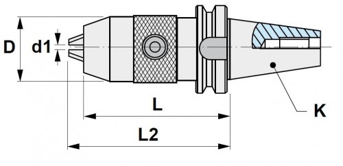 UNIVERZÁLNÍ PRECIZNÍ CNC VRTAČKOVÉ SKLÍČIDLO PRAVÉ-LEVÉ OTÁČKY