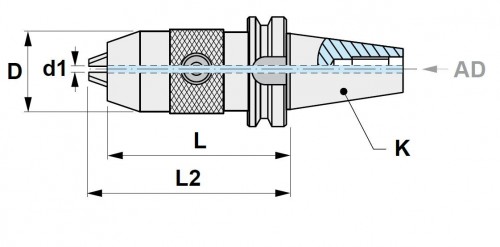 UNIVERZÁLNÍ PRECIZNÍ CNC VRTAČKOVÉ SKLÍČIDLO PRAVÉ-LEVÉ OTÁČKY