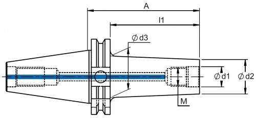 UPÍNAČE PRO FRÉZY SE ZÁVITEM