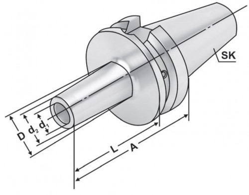 UPÍNAČE PRO FRÉZY SE ZÁVITEM
