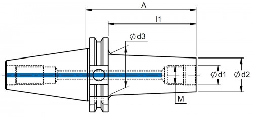 UPÍNAČE PRO FRÉZY SE ZÁVITEM