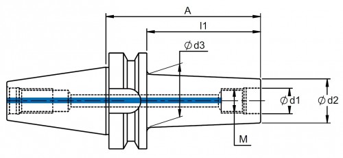 UPÍNAČE PRO FRÉZY SE ZÁVITEM