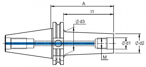UPÍNAČE PRO FRÉZY SE ZÁVITEM
