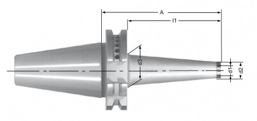 UPÍNAČE PRO FRÉZY SE ZÁVITEM AD/B