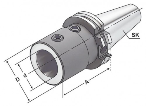 UPÍNAČE PRO VRTÁKY S VÝMĚNÝMI DESTIČKAMI FORM E1