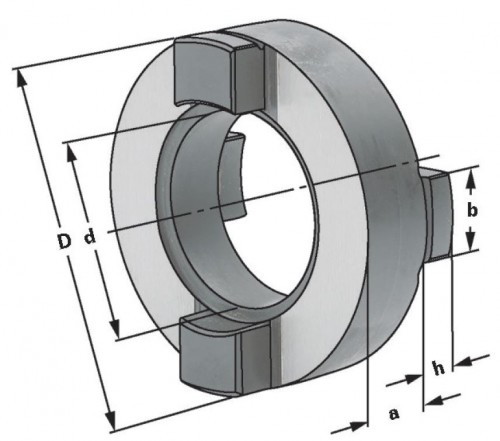 UPÍNACÍ KOUŽEK  PRO KOMBI UPÍNAČE DIN6366