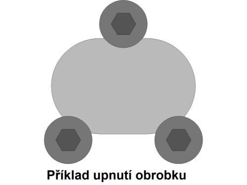 UPÍNACÍ ŠROUBY NA UPNUTÍ OBROBKU