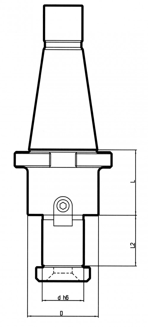 UPÍNAČ NÁSTRČNÝCH FRÉZ DIN6357
