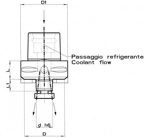 UPÍNAČ NÁSTRČNÝCH FRÉZ DIN6357