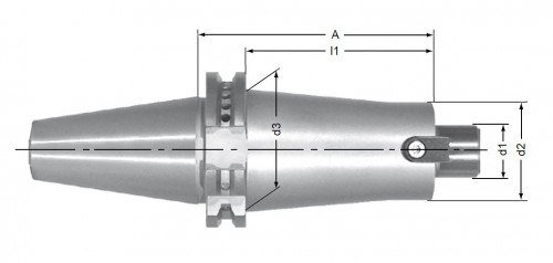 UPÍNAČ NÁSTRČNÝCH FRÉZ DIN6357