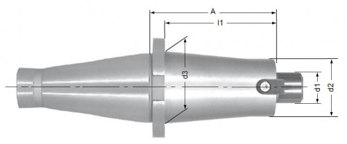 UPÍNAČ NÁSTRČNÝCH FRÉZ DIN6357