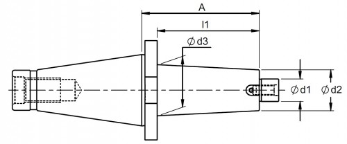 UPÍNAČ NÁSTRČNÝCH FRÉZ DIN6357