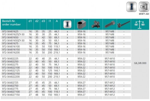 UPÍNAČ NÁSTRČNÝCH FRÉZ  S CHLAZENÍM