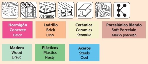 Univerzální vrták s karbidovým břitem do všech materiálů SET 6 KS