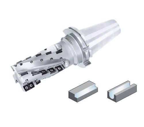 VÍCEZUBÉ DESTIČKOVÉ KUŽELOVÉ FRÉZY (FRÉZY KUKUŘICE) 90° na destičky APKT1504.. (2 ks) + SPMT1204.. (ostatní)