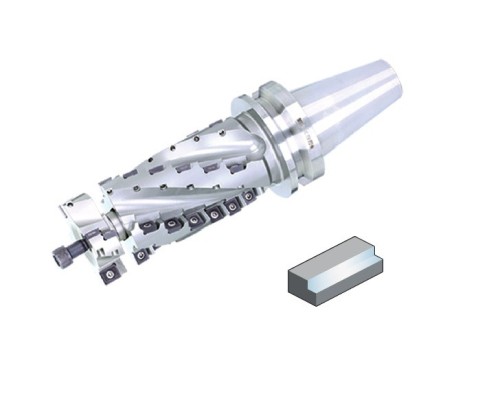 VÍCEZUBÉ DESTIČKOVÉ KUŽELOVÉ FRÉZY (FRÉZY KUKUŘICE) 90° na destičky APKT1504.. (2 ks) + SPMT1204.. (ostatní)