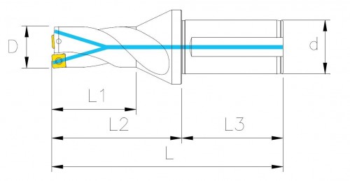 VRTÁKY 2XD NA 4-BŘITÉ DESTIČKY