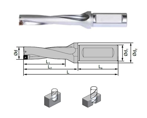 VRTÁKY 3XD NA 4-BŘITÉ DESTIČKY