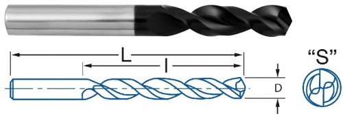 VRTÁKY HSSE 5%Co+TIALSIN 135° - h8, broušené DIN1897TS, povlak TIALSIN zvyšuje odolnost proti opotřebení o 35%!