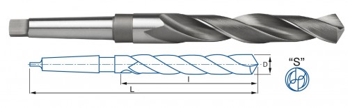 VRTÁKY HSS MORSE 118° - h8, broušené DIN345N