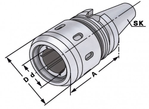 VYSOKOPEVNOSTNÍ SILOVÝ UPÍNAČ