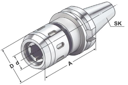 VYSOKOPEVNOSTNÍ UPÍNAČ HKS