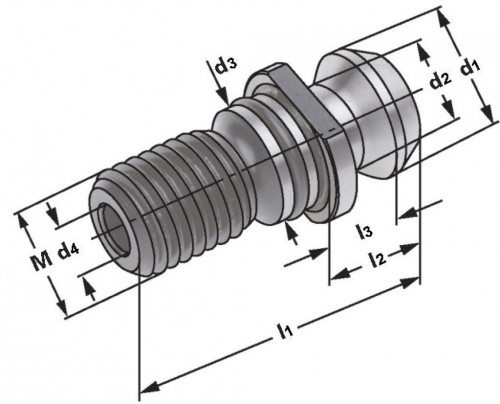 VZTAŽNÝ ŠROUB CAT METRICKÝ PRO VYSOKOTLAKÉ CHLAZENÍ