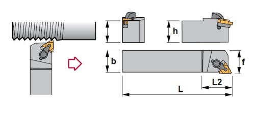 Vnější levé držáky 90° na destičky EL..
