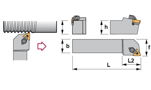 Vnější levé držáky 90° na destičky EL..