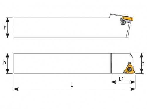 Vnější levé držáky na destičky EL..