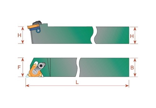 Vnější pravé držáky na destičky ER.. s příklopkou, dodavané s podložkou 1.5°