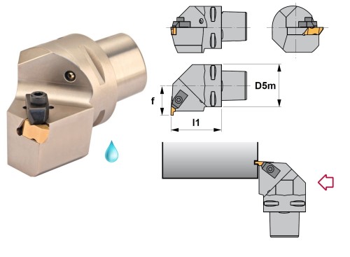 Vnější pravé upichovací-zapichovací PSC držáky na destičky NG/NR/NT..