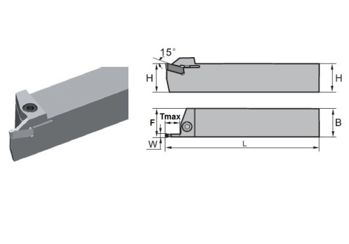Vnější pravé upichovací-zapichovací držáky na destičky ZI..