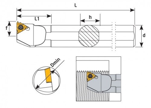Vnitřní levé držáky na destičky IL..