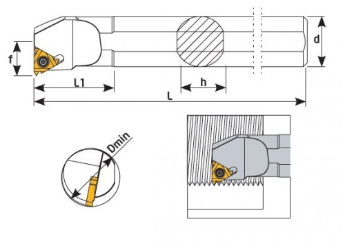 Vnitřní pravé držáky na destičky IR..