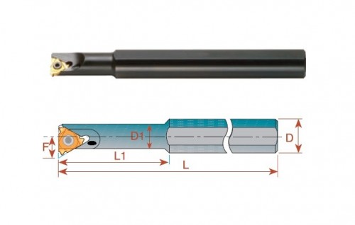 Vnitřní pravé držáky na destičky IR.. S CHLAZENÍM dodávané s podložkou 1.5°