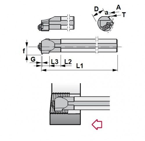 Vnitřní  pravé vertikální držáky 90° na destičky TPMC..