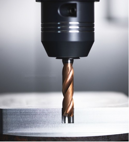 Vrtáky 180° s rovným čelem 3xD s chlazením