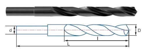 Vrtáky HSS 118° - broušené pro ruční vrtačky v sadě - h8, DIN338N NA ZÁVĚSNÉ LIŠTĚ 100CM Vrtáky HSS 118° - broušené pro ruční vrtačky v sadě - h8, DIN338N NA ZÁVĚSNÉ LIŠTĚ 100CM