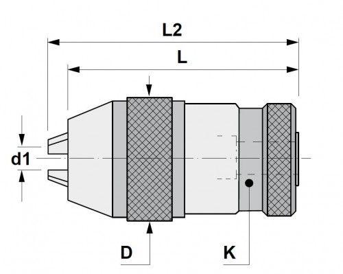 Vysoce přesná upínací sklíčidla bez klíčů DIN238