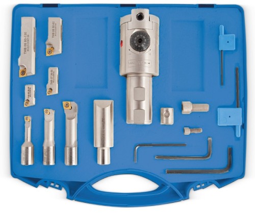 Vyvrtávací SADA 9-130 mm na destičky CCMT06+CCMT09 v kufříku