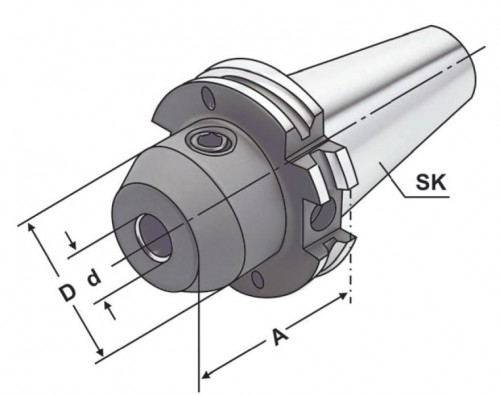 WELDONOVÝ UPÍNAČ DIN6359 PRO UPNUTÍ DIN1835B AD/B (AD/AF)